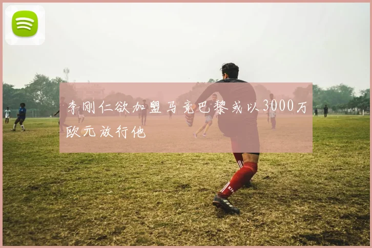李刚仁欲加盟马竞巴黎或以3000万欧元放行他